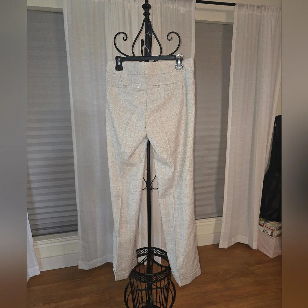 Banana Republic Subtle Gray Trousers sz 8 - Picture 9 of 11